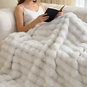 Cloud-Soft Plush Blanket, Soft Touch Skin-Friendly, Sofa Bedroom Bay Window Decor, Home Décor, Spring Blanket, Gift Blanket