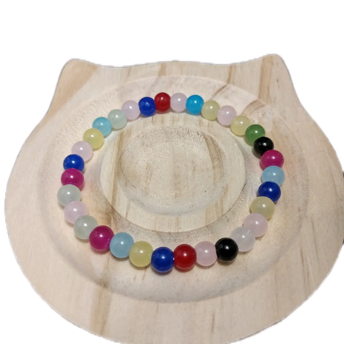 2mm Glass Beaded Bracelet for Women - Fashion Accessory