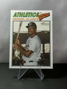 2026 Topps Heritage Denzel Clarke Athletics Near Mint or Better