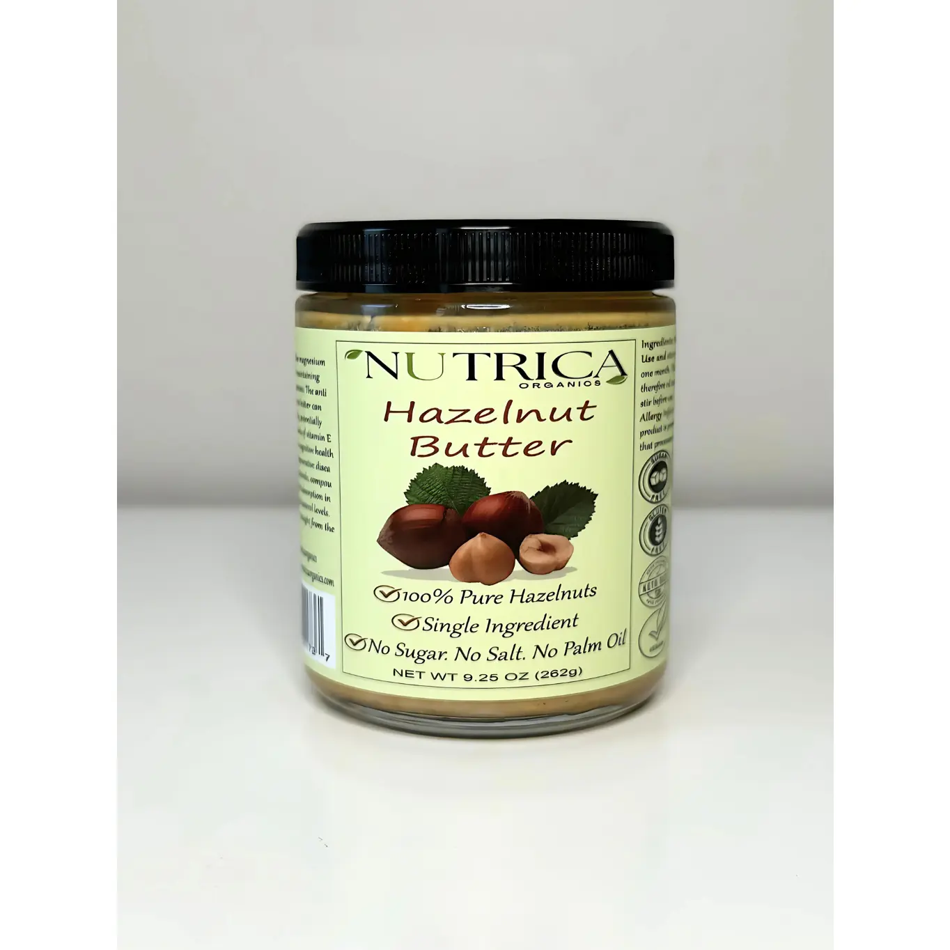 100% Natural Hazelnut Butter 100% Natural Hazelnut Butter