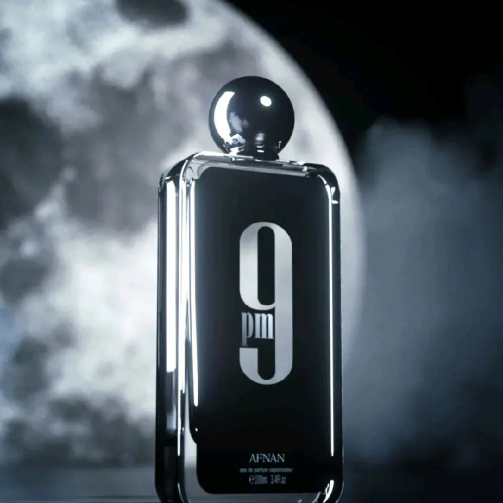 Afnan 9pm for Men Eau de Parfum Spray, 3.4 oz Men's Fragrance - Amber Vanilla Scent, Long-Lasting Evening Cologne