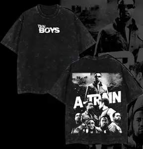 Wash Tee The Boy Season 5, A-Train Vintage Shirt, Retro A-Train Edition Comic Wash Sweatshirt Hero, The Boys Homelander Hoodie