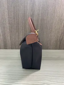 Detachable Strap Mini Crossbody Bag – Lightweight Water-Resistant Nylon, Fits iPhone 15 & Cards, Convertible Shoulder to Crossbody in Neutral Tones| TikTok Made Me Buy It Spring 2026