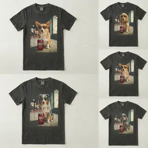 30+ Dog Breeds Comfort Colors Shirt, Funny Dog Dr Pepper Lover Graphic Tee, Retro Vintage Wash Custom Dog Breed Shirt
