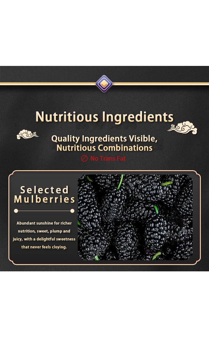 Five-Black Wolfberry Sesame Balls