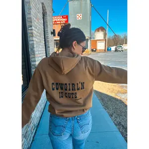 Cowgirl'n is Cute Hoodie