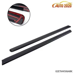 2PCS 6.5Ft Truck Side Bed Cap Molding Rail Cover Fit For 99-07 Silverado Sierra
