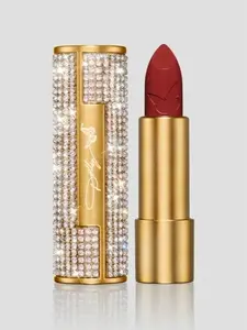 Dolly Beauty Heaven's Kiss Lipstick - Hydrating, Lightweight Pigmented Women's Lipstick - Vegan & Paraben Free - Satin Finish - Velvet Rose