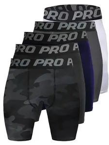 Men's Camo Print Boxer Brief, Breathable Comfy Underwear for Daily Wear, Men's Underwear for All Seasons