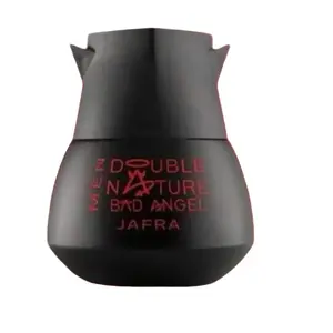 Double Nature jafra Men Bad Ángel  glass bottle  and box