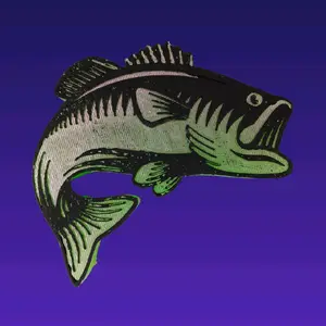 Dark Moon Freshies Bigmouth Bass Freshie - Long-Lasting Scent Car & Room Air Freshener, Car Interior Fragrance Accessory for Vehicles & Cozy Spaces, Vehicle Accessories, Car Fresheners