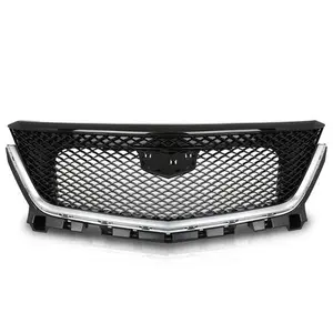 Fit For 2020-2025 Cadillac XT6 Sport Front Bumper Lower Grille Black & Chrome
