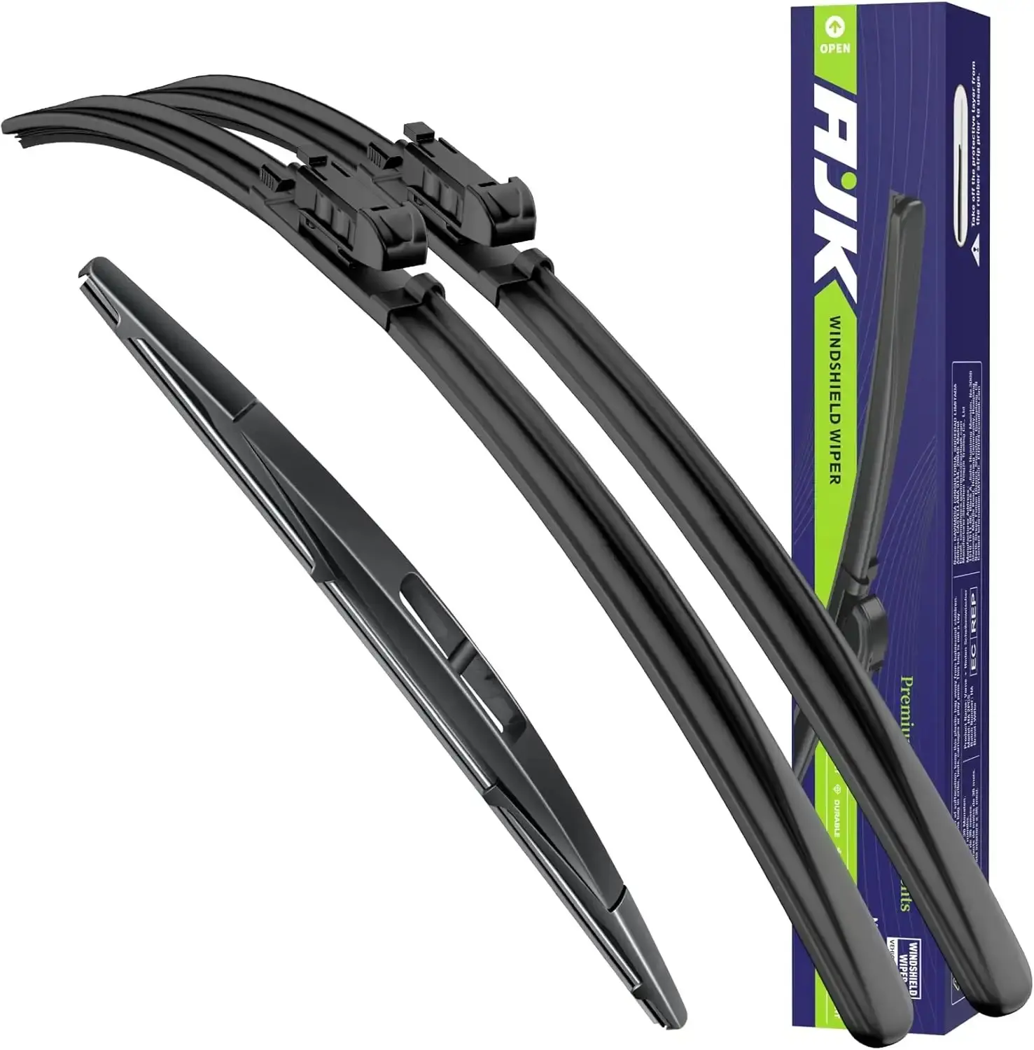 OEM Quality All-Weather Windshield Wiper Blades - 2-Piece Automotive Replacement for Ford Escape 2008-2012