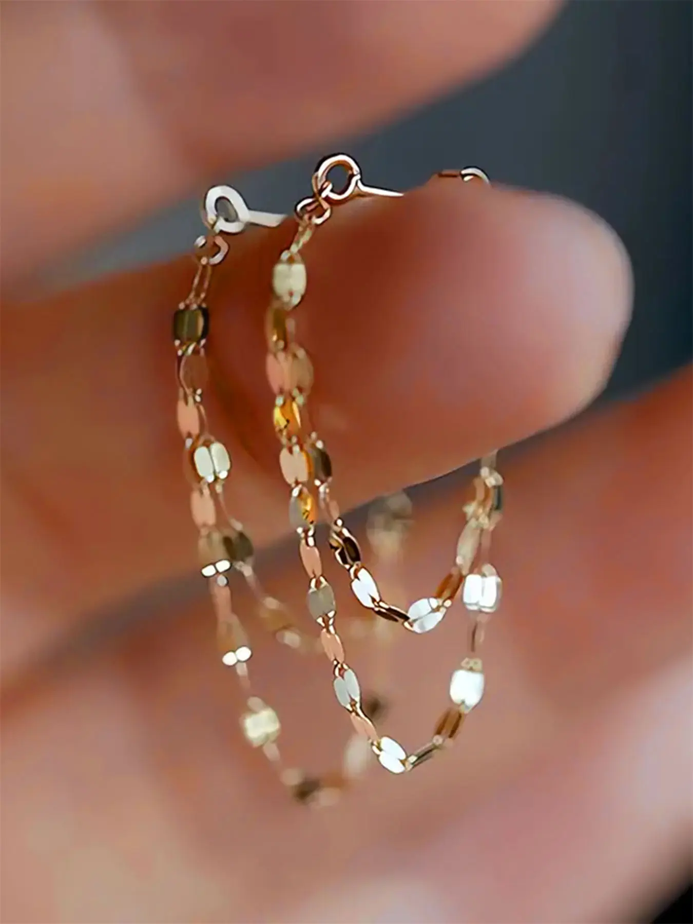 1 Pair Elegant Drop Earrings For Women For Valentine's Day Gift Wedding Jewelry
