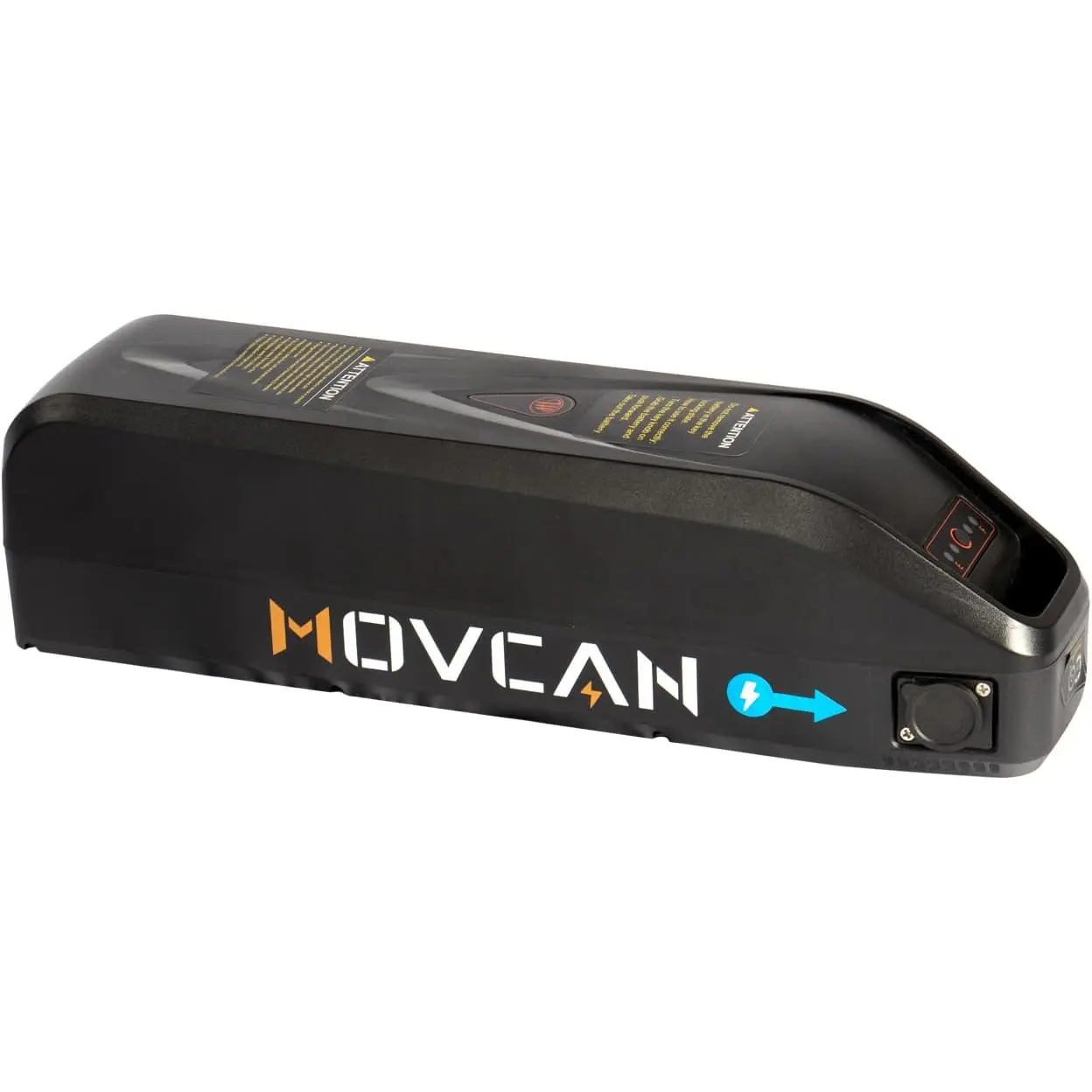 MOVCAN 48V 15.6Ah Removable & Lockable Ebike Battery for V60 Electric Bike, High-Capacity Lithium Battery Pack for Long Range Riding, Replacement Rechargeable Battery for E-Bike