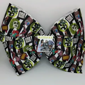 Beetlejuice hair bow tiktok jacob hairclip cute trendy slip grip