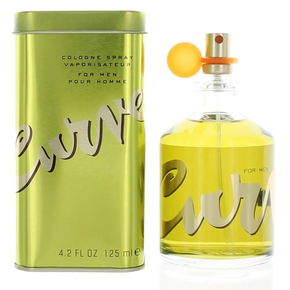 Curve by Liz Claiborne, 4.2 oz Cologne Spray for Men, Men's Cologne, 4.2 Fl Oz, Amber, Signature Scent, Fresh Greens, Spicy Lavender, Cologne Spray Men's Fragrance
