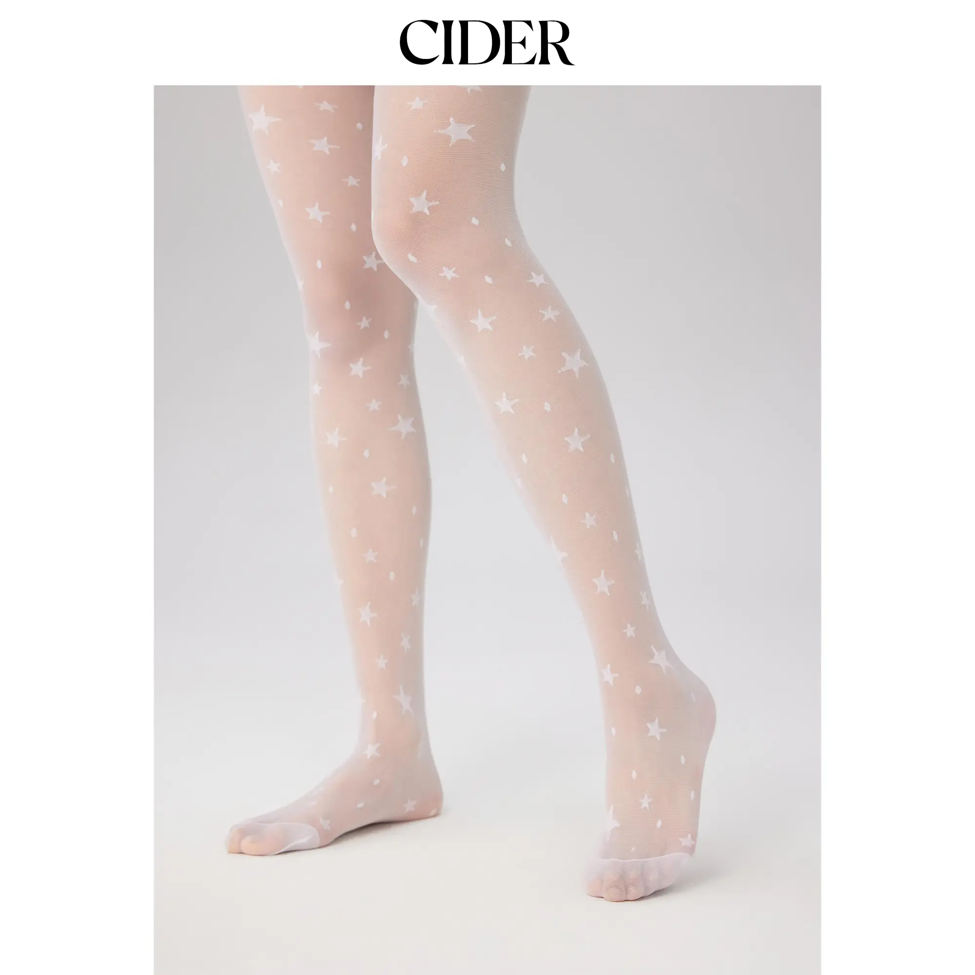 Cider [2 colors, size One Size-One Size] Star Decor Tights