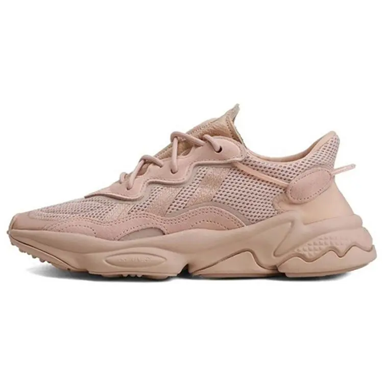 Men's Adidas Ozweego 'Ash Pearl' Casual Athletic Trainer, Stylish Sneaker Footwear