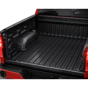 【Yzona】Truck Bed Mat for 2019-2026 Chevrolet Chevy Silverado 1500 & GMC Sierra 1500 5.8FT Short Bed (69.92 in), Custom Fit TPE Bed Liner, All Weather Protection, Not Fit Optional CarbonPro Bed