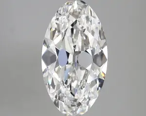 3.70 ct E VVS2 Moval
