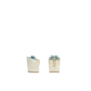 Block Heel Kit 3 Iridescent Mother of Pearl