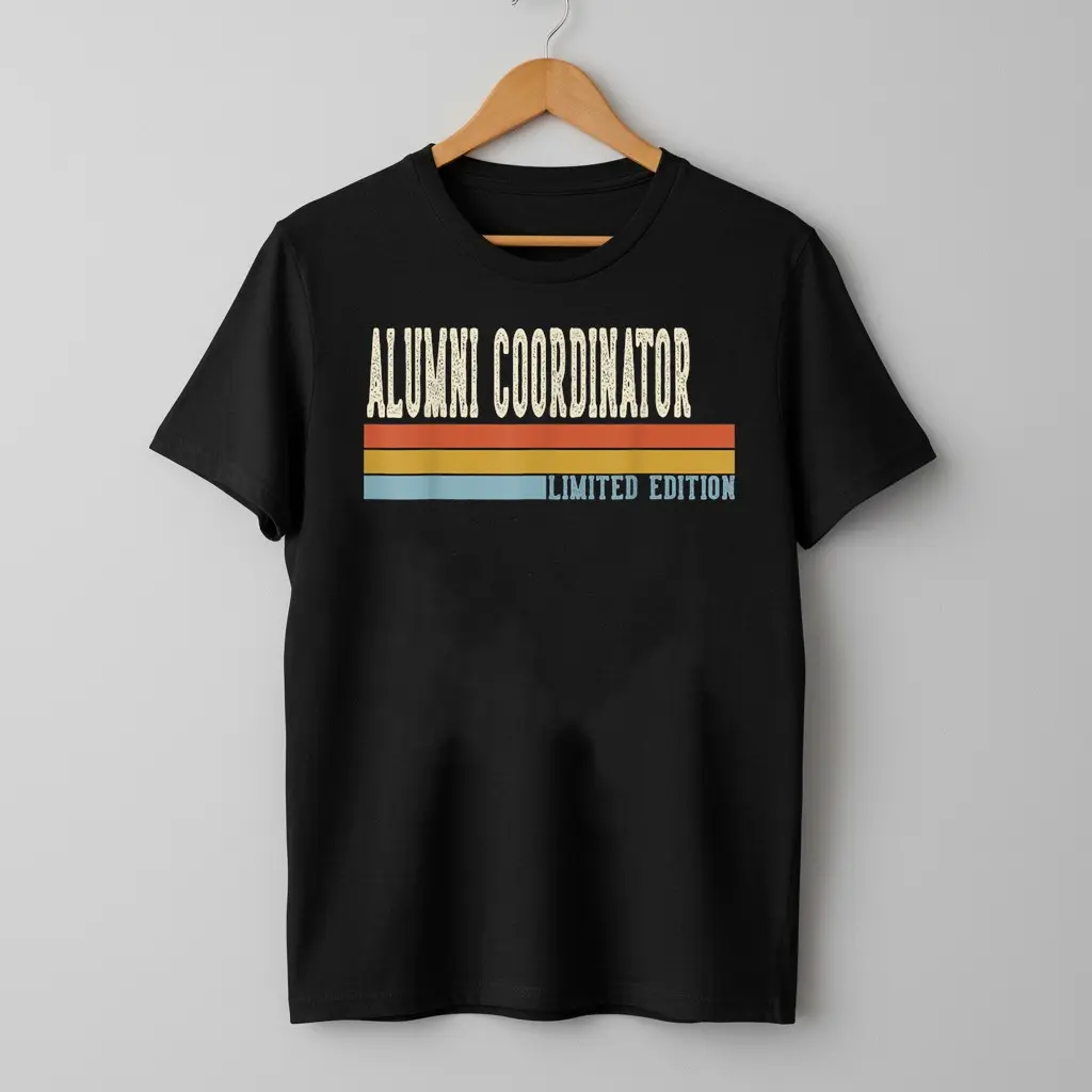Alumni Coordinator Week Retro Vintage Back to School Day T-Shirt