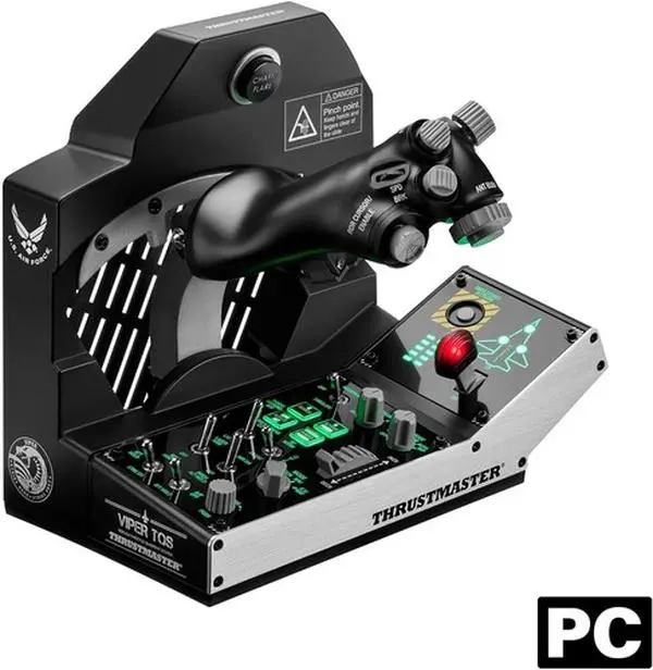 PC Accessory:  Flight - Throttle Control -Thrustmaster Viper TQS Mission Pack  [GAMES ACCESSORIES] Controller, PC Games