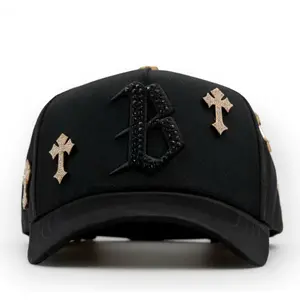Barbas Hats "B chrome “ SnapBack deluxe