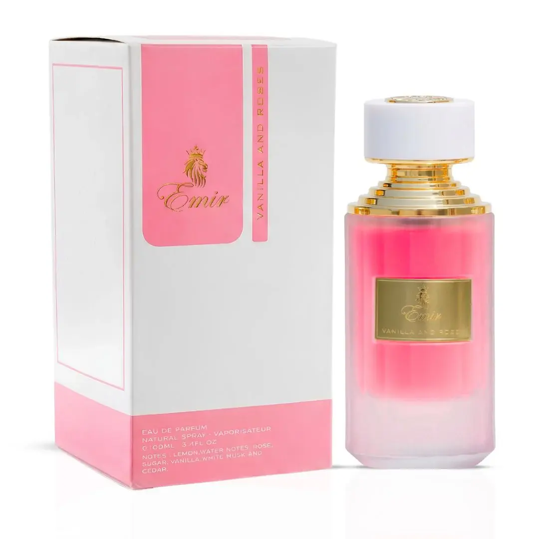 Emir Vanilla and Roses Eau de Parfum Spray 100ml (3.4 oz) by Paris Corner Emir Vanilla and Roses Eau de Parfum Spray 100ml (3.4 oz) by Paris Corner