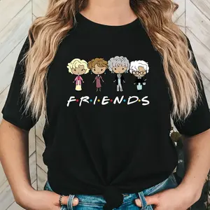 Golden Girls Friends T-Shirt, Stay Golden 80s TV Sitcom Shirt, Golden Squad Friends Tee, Mom Tshirt, Mothers Day Shirt