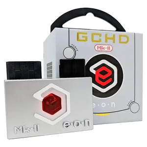 EON GCHD MK-II HD Adapter Plug and Play HDMI Converter Video Enhancer for Nintendo Gamecube Console - Platinum