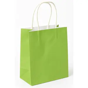 Kiwi Small Kraft Gift Bag
