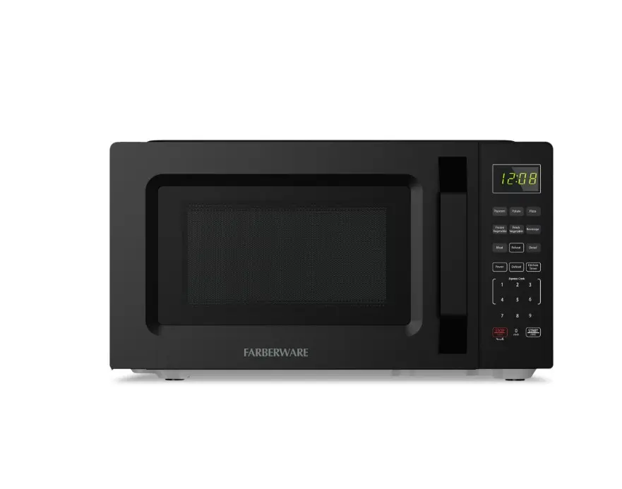 Farberware 0.7 cu ft Microwave Oven, 700W Countertop Microwave Oven with Auto Cook Menu