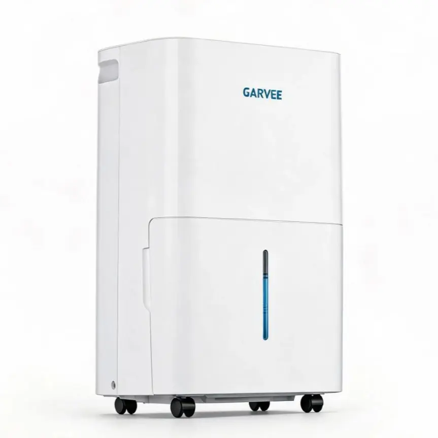 【2026 Summer Sale】Garvee 50/75/100 Pint Energy Efficient Dehumidifier for Home Basement Bedroom Bathroom, 3000/3500/4500 Sq. Ft Coverage Quiet Dehumidifier with 1.45 Gallon Tank, Auto Defrost & Auto Shut-Off 24H Timer Reusable Filter