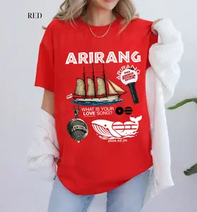 Arirang What Your Love Song Shirt, Limited Kpop Shirt, Gift Ideas, Gift For Her