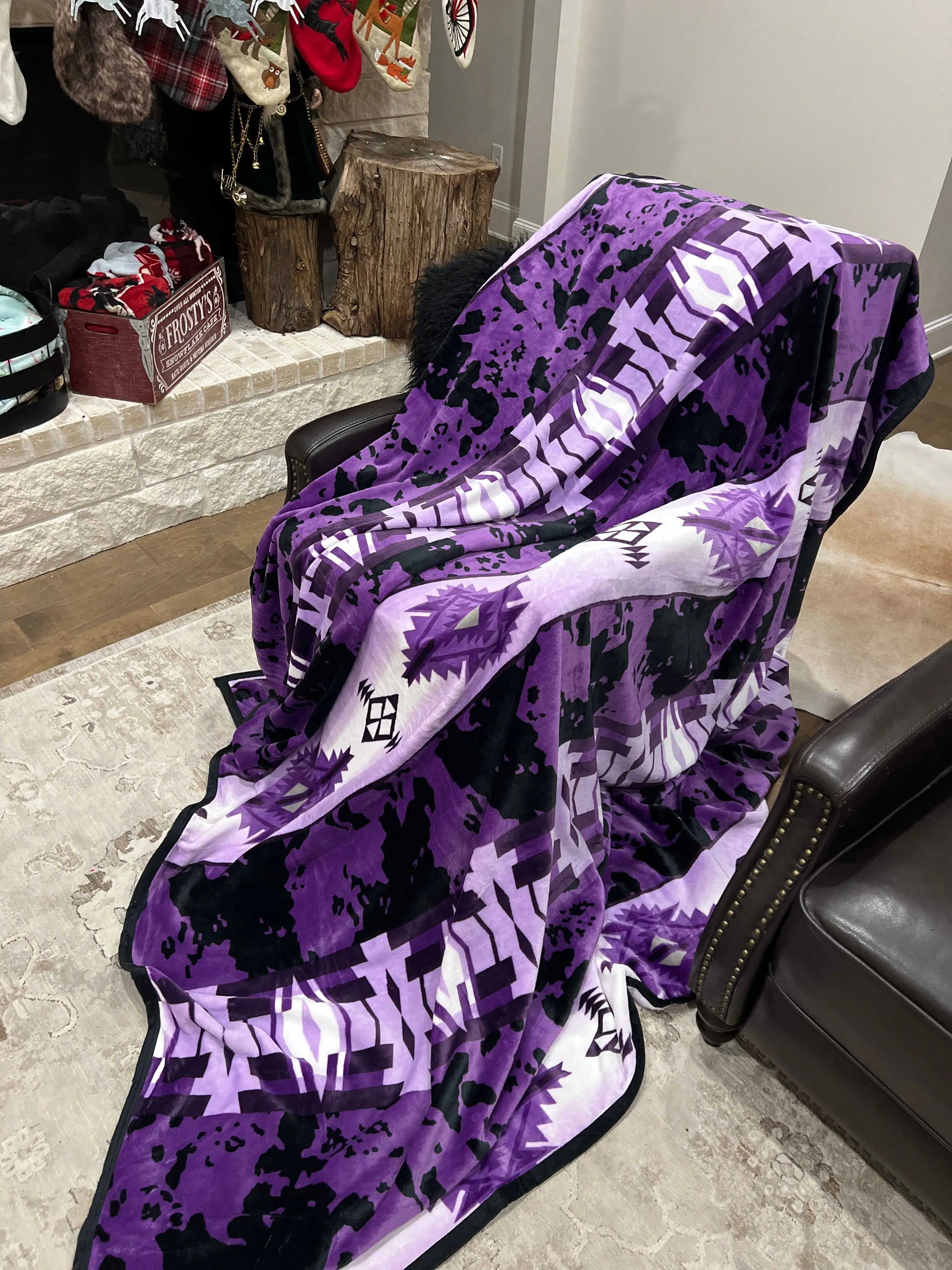 ZOversized Annabelle Super Soft Blanket 82"x90"