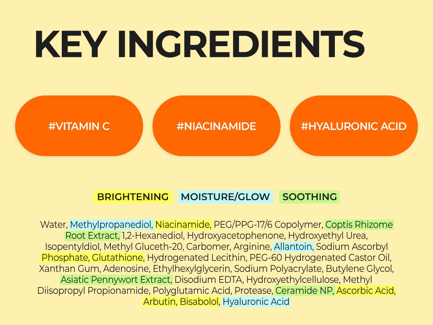 [numbuzin official shop] No.5 Sheet Mask | Vitamin Spotlight Sheet Mask | 4 Sheets