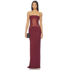 NBD The Sadira Maxi Dress in Wine
