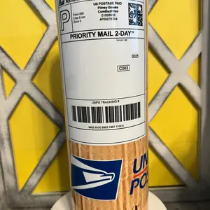 Postal Worker 20oz Skinny Tumbler with Metal Straw