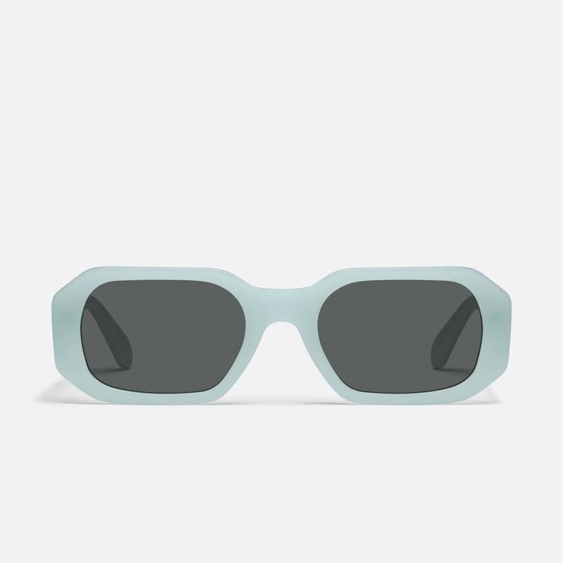 QUAY - HYPED UP Rectangle Sunglasses High Quality Leopard Print Square Frame Trendy 90's Style Fashionable Glasses