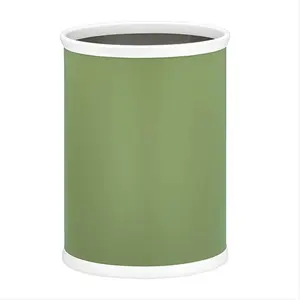 212 MAIN 13-Inch Oval Kitchen Garbage Can - B.C. Mist Fun Colors Indoor/Outdoor Home Trash Basket (Model 14674)