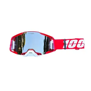 100% Armega Champion Level Goggles Off-Road Motorcycle Dust Protection Riding Goggles Ski Goggles
