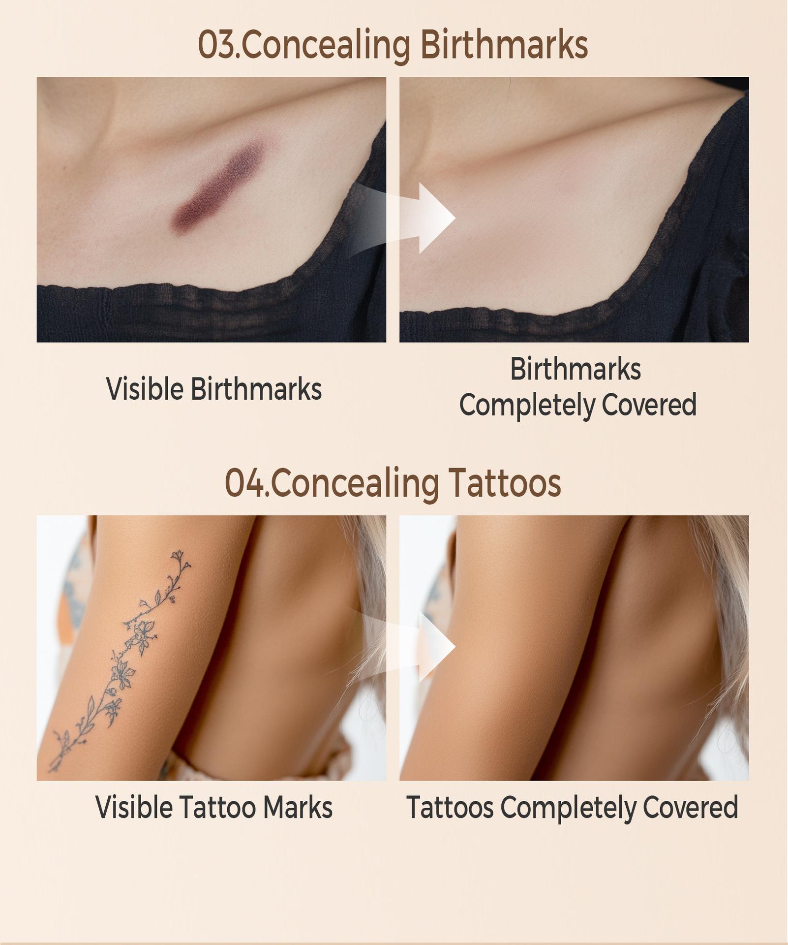 Waterproof Matte Concealer Balm, Full Coverage Lightweight Cream for Acne, Scars, Redness and Dark Spots, Smooth Blendable Texture with Moisturizing Formula for Flawless Finish, Ideal for Weddings, Parties and Daily Wear