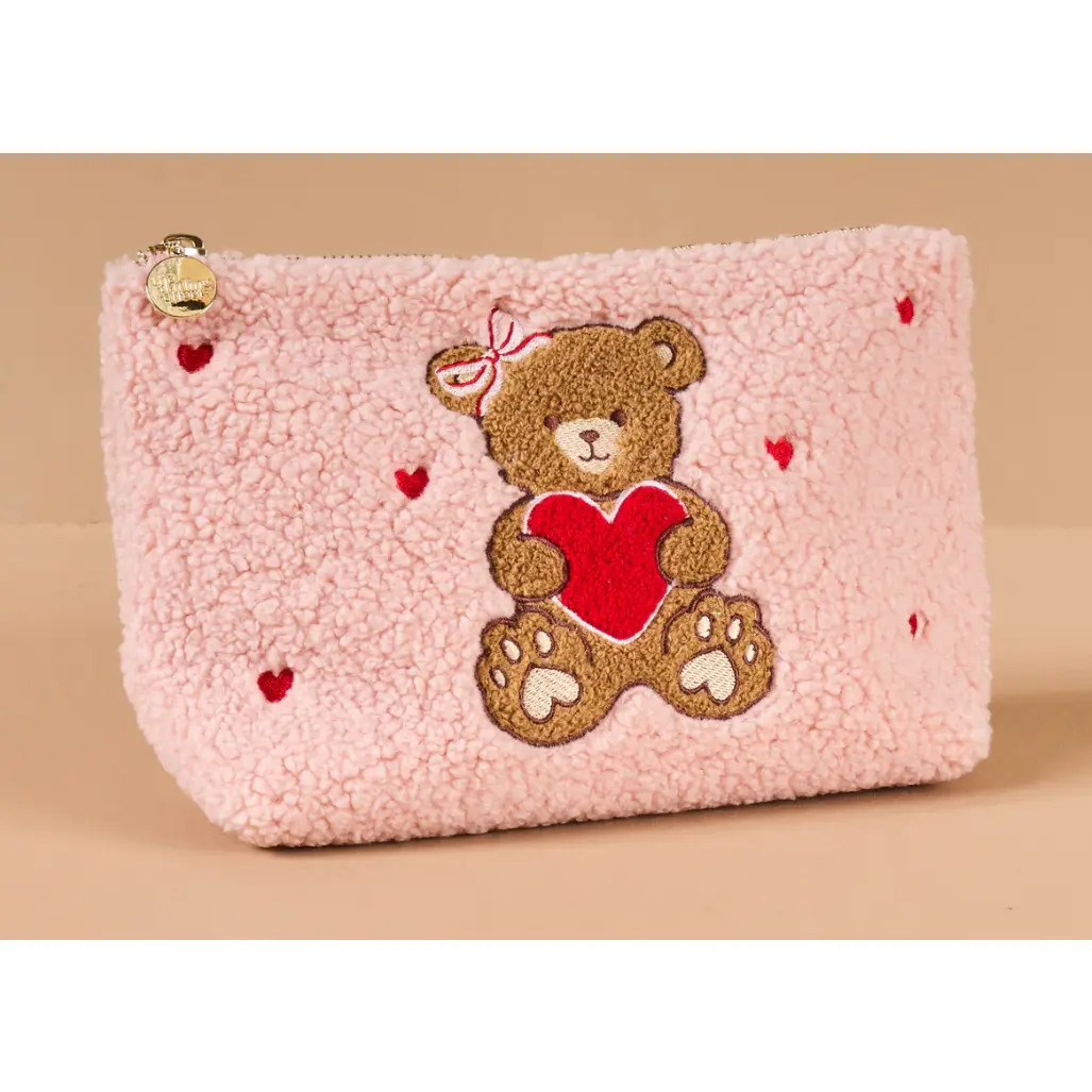 Teddy Bear Hugs Teddy Pouch
