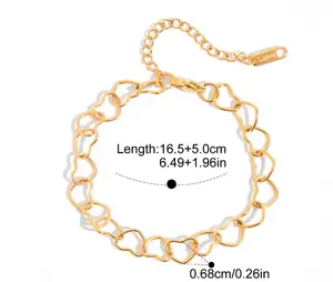 Hearts Infinity Bracelet