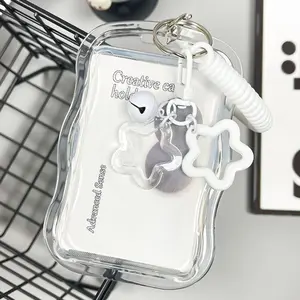 Transparent bus card cover High value card Student subway campus work permit Meal card ID card protective cover