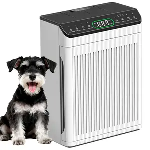 MORENTO 066  Air Purifier for Large Space, up to 1,690 ft², PM2.5 display, Pet mode, Aromatherapy, and HEPA filter—Effectively removes smoke, Pollen, and Pet dander, with real-time air quality monitoring.