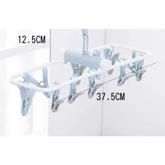 Square 12 clips purple 1 piece + green 1 piece