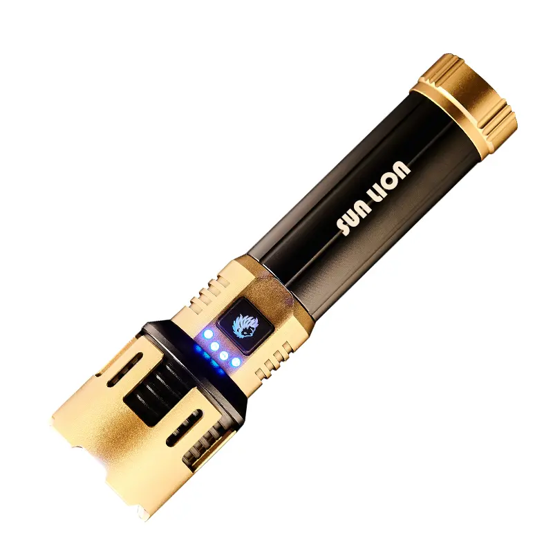 Sun lion Ultra bright outdoor portable strong light flashlight